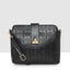 Embossed Pattern Logo Embossed Crossbody Bag For Womens