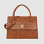 Croco Texture Handbag For Womens