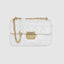 Diamond Quilted Lock Flap Slingbag For Womens
