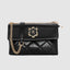 Emerald Crest Quilted Slingbag For women