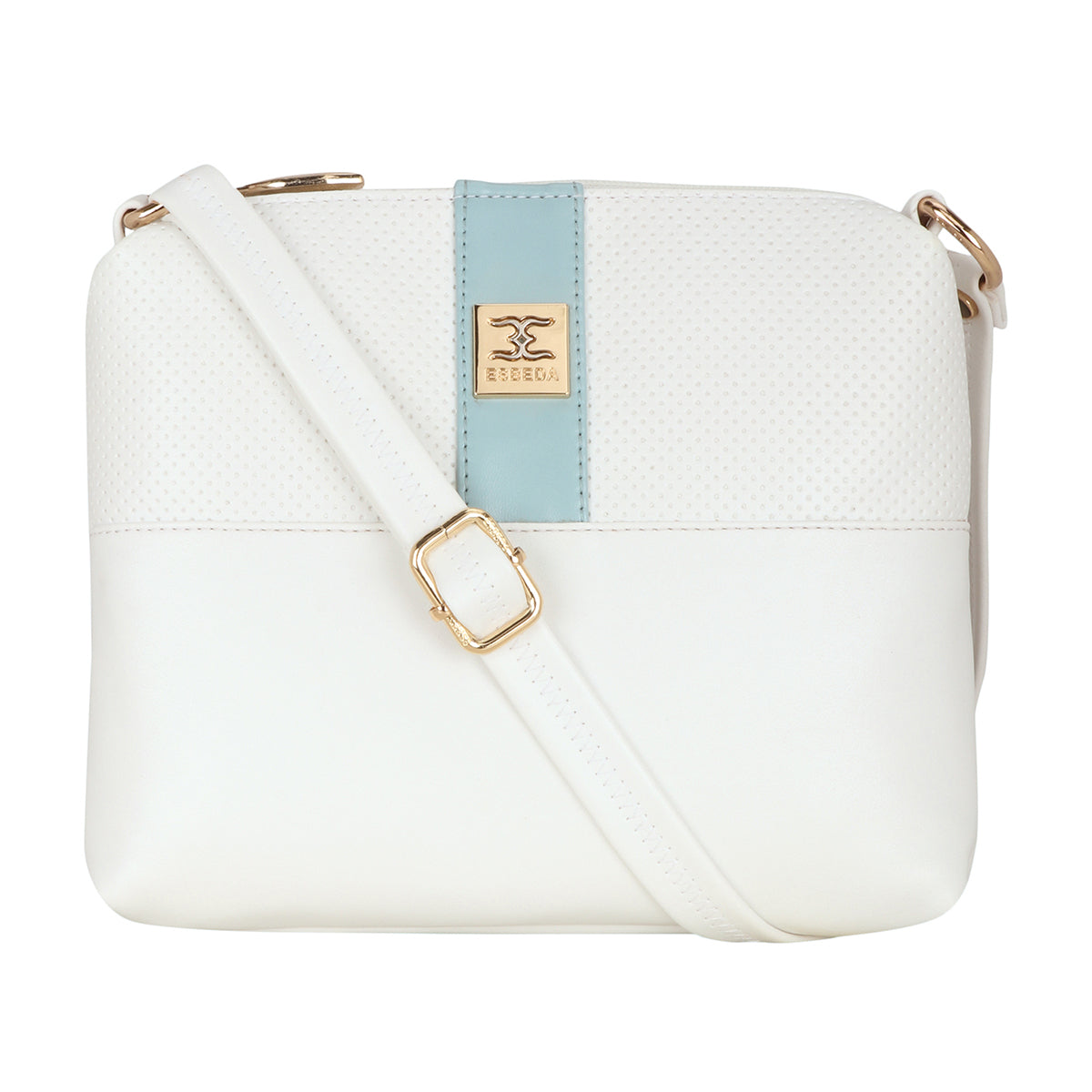 Slim Contrasting Colors Sling Bag For Womens