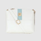Slim Contrasting Colors Sling Bag For Womens