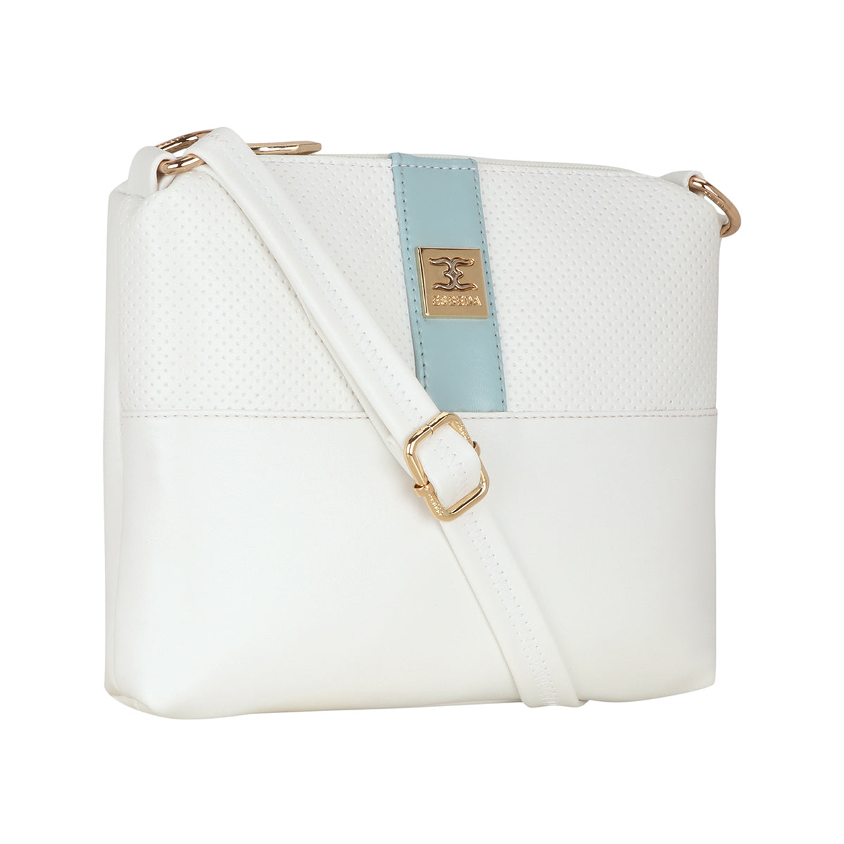 Slim Contrasting Colors Sling Bag For Womens