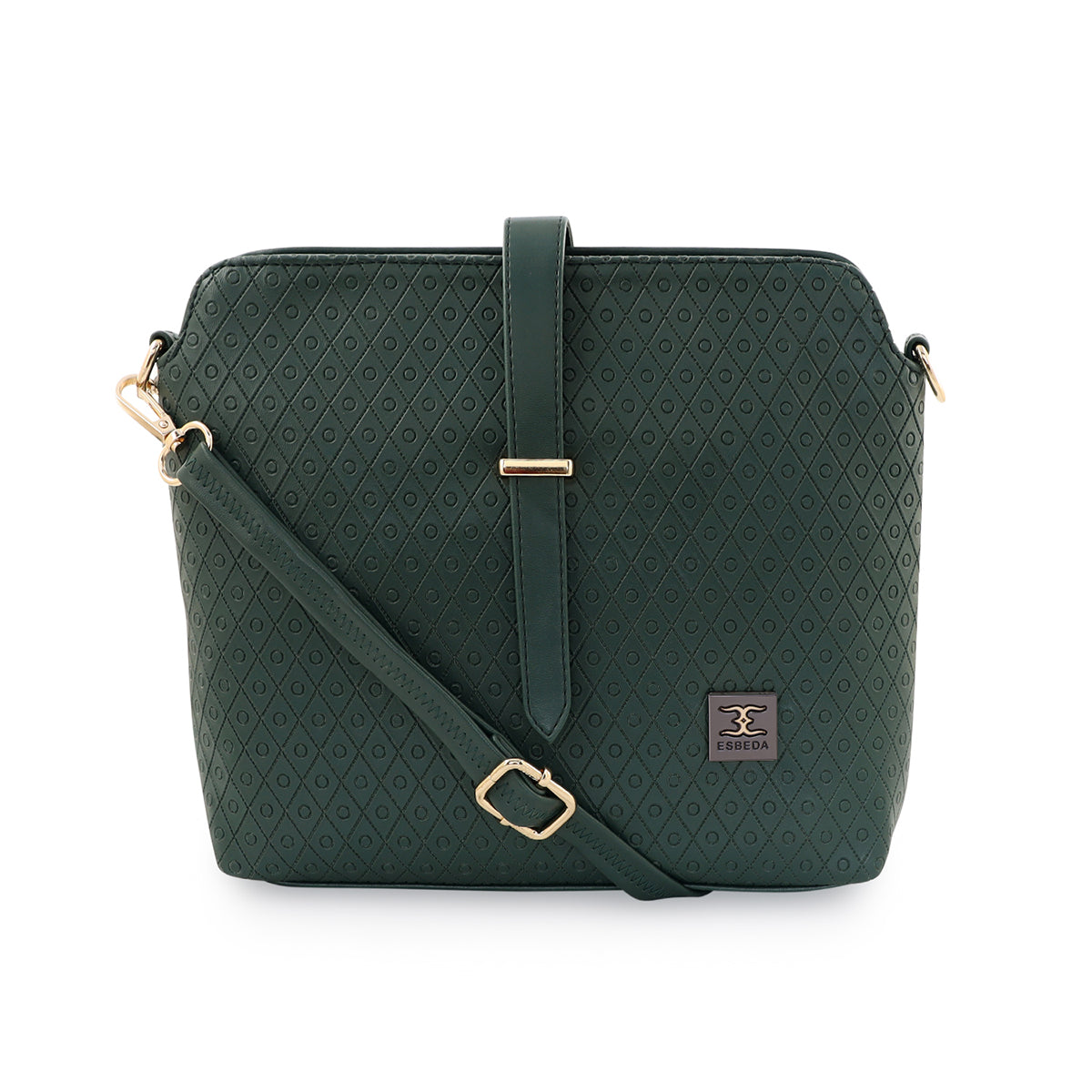 Twill Emboss Sling Bag For Womens
