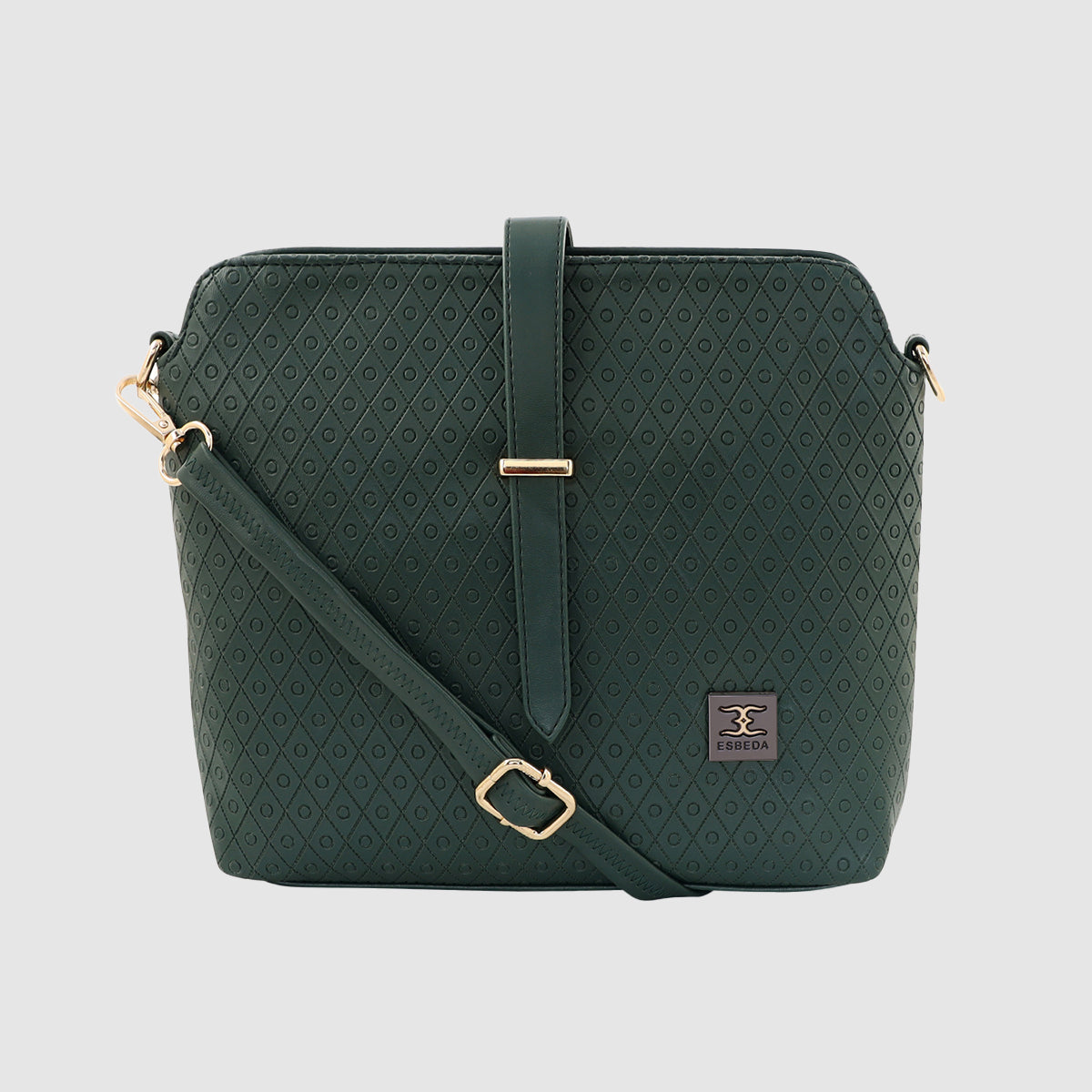 Twill Emboss Sling Bag For Womens