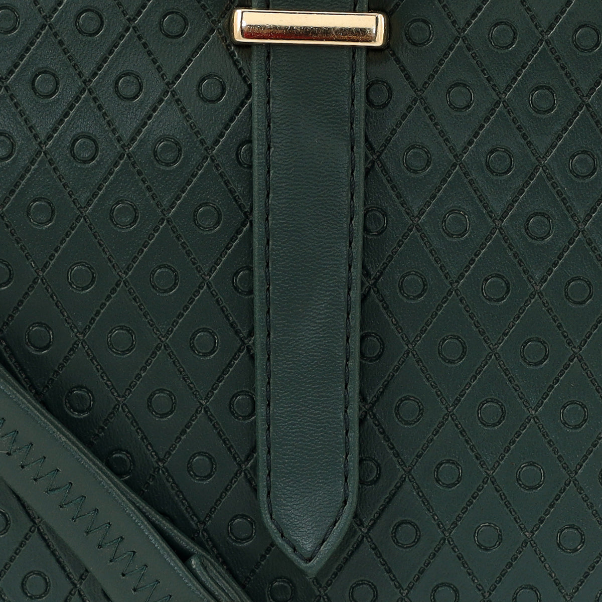 Twill Emboss Sling Bag For Womens
