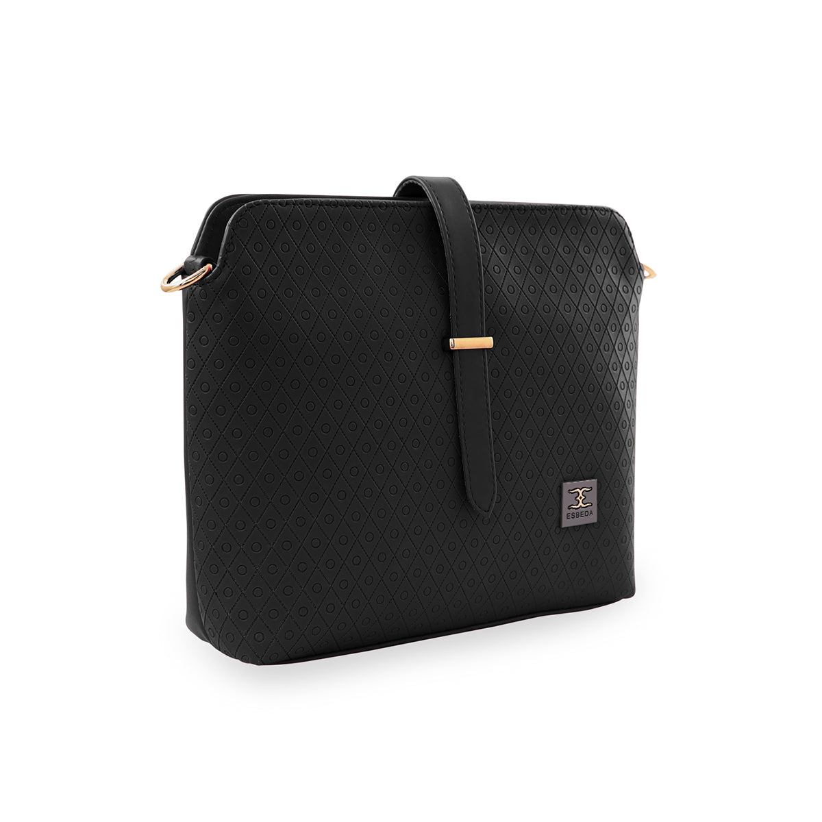Twill Emboss Sling Bag For Womens