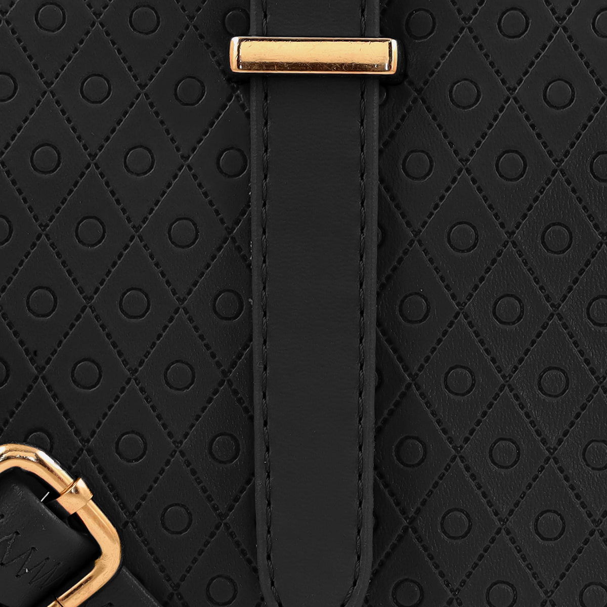 Twill Emboss Sling Bag For Womens