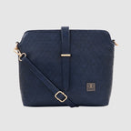 Twill Emboss Sling Bag For Womens