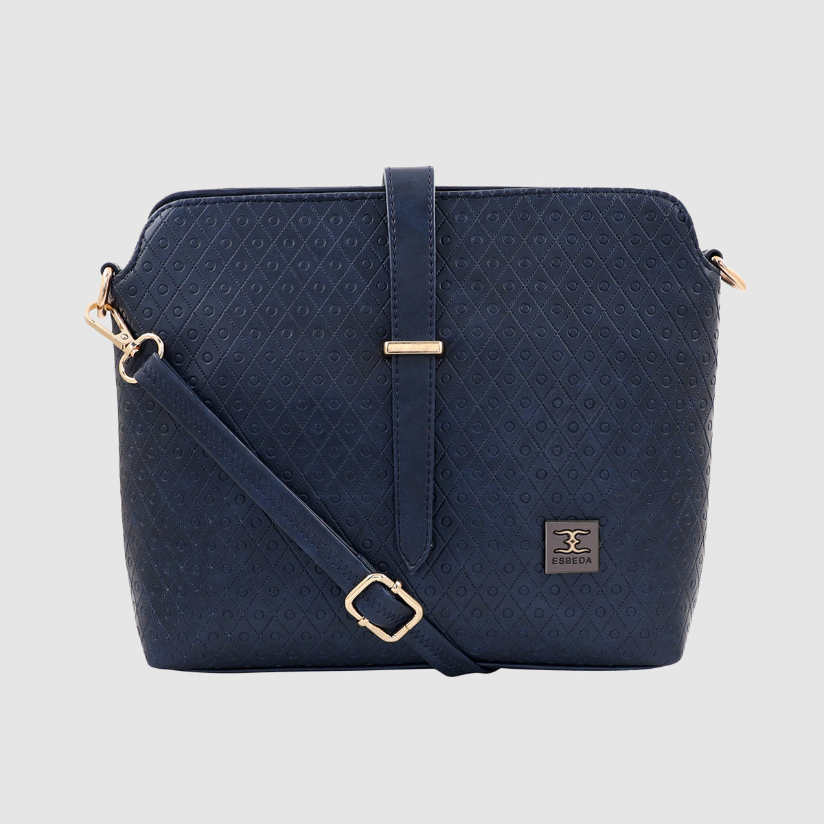 Twill Emboss Sling Bag For Womens