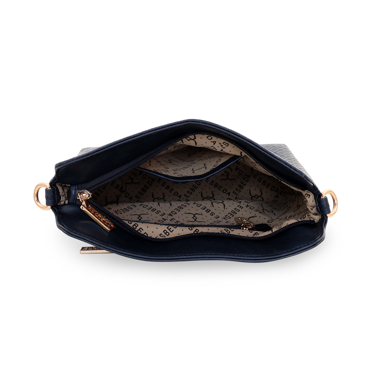 Twill Emboss Sling Bag For Womens