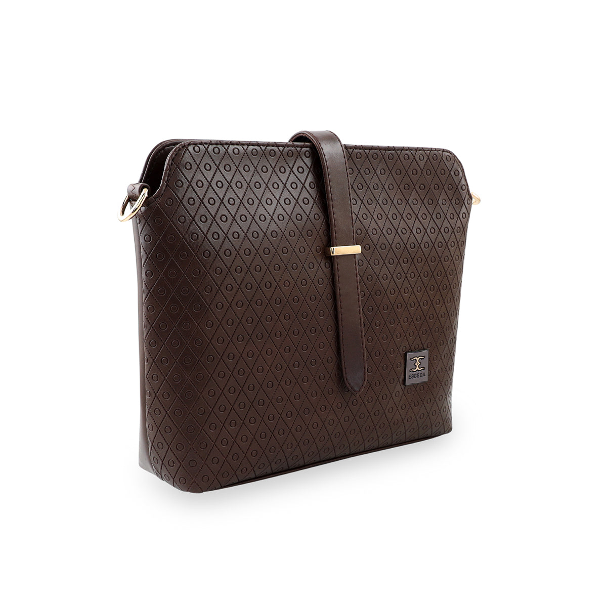 Twill Emboss Sling Bag For Womens