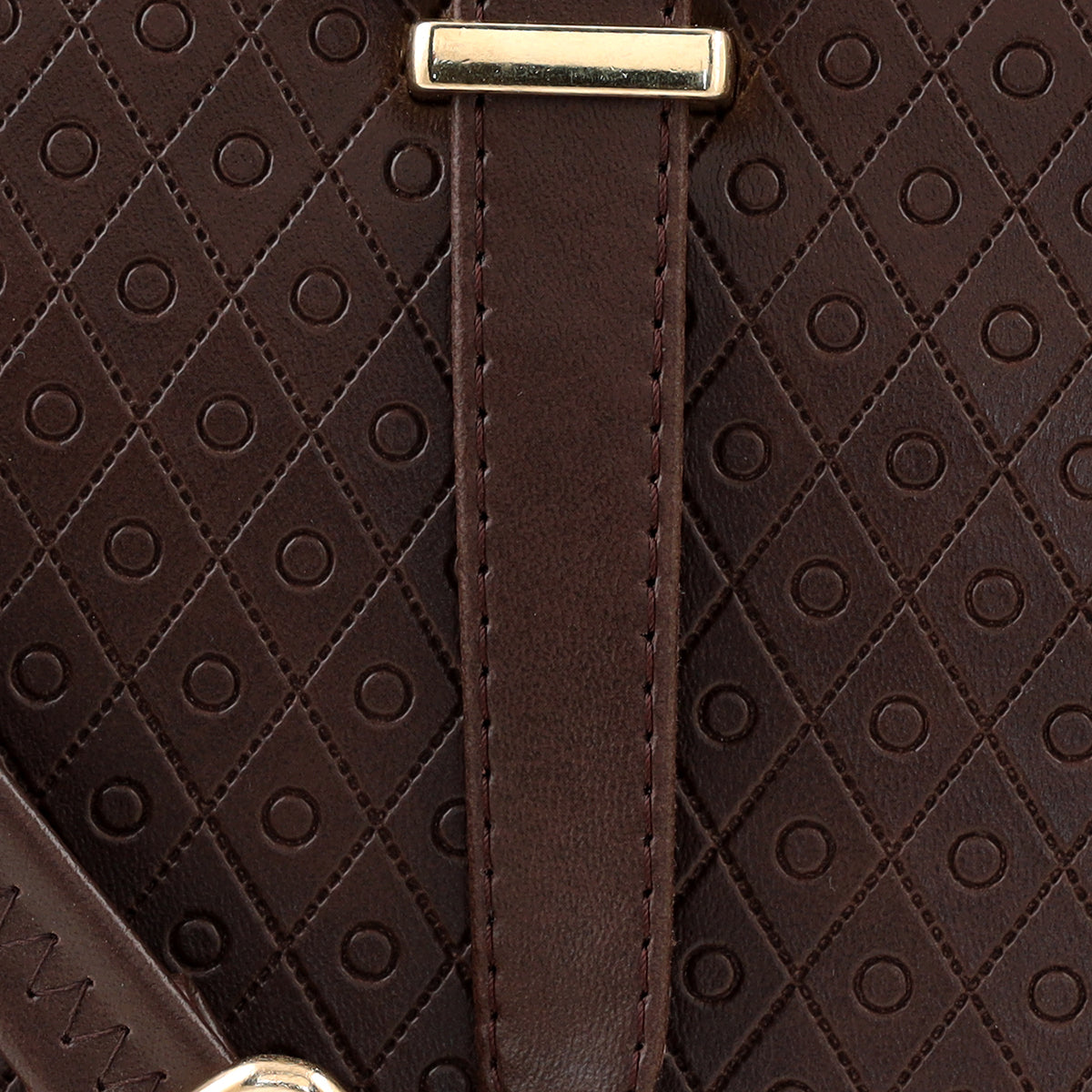 Twill Emboss Sling Bag For Womens