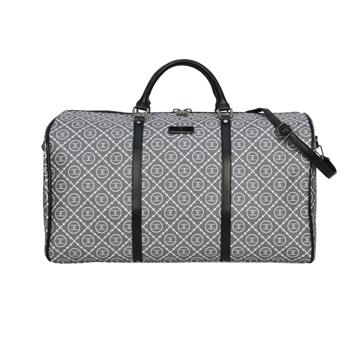 CHECKERED TRAVEL DUFFEL