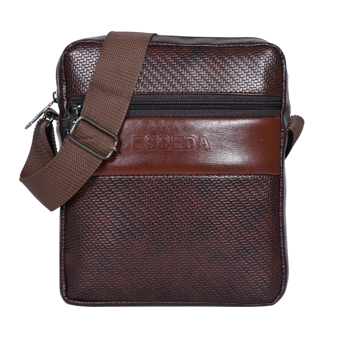 COMPACT CROCO CROSSBODY