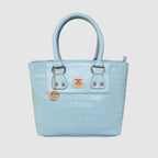 Croco Pattern Handbag For Womens