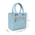 Croco Pattern Handbag For Womens