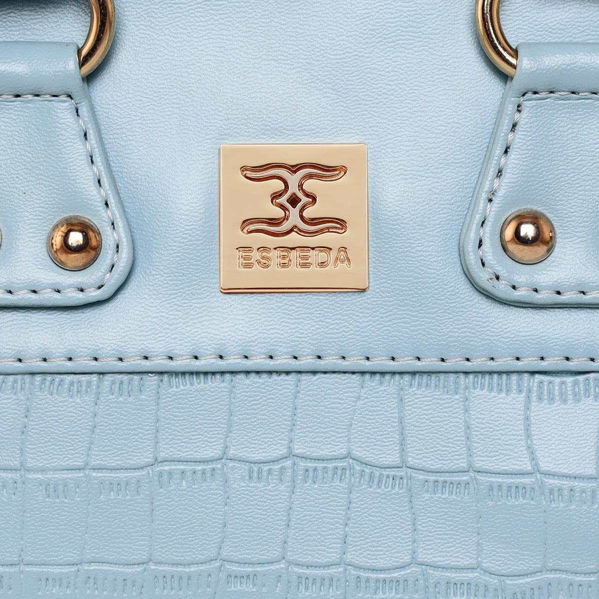 Croco Pattern Handbag For Womens