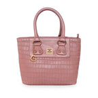 Croco Pattern Handbag For Womens