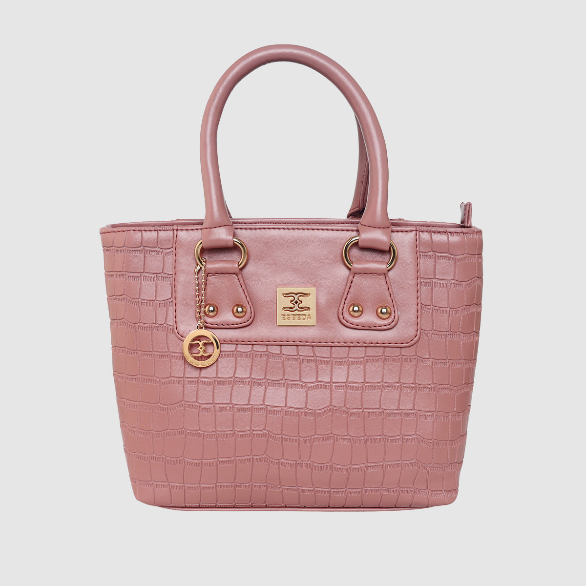 Croco Pattern Handbag For Womens