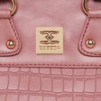 Croco Pattern Handbag For Womens
