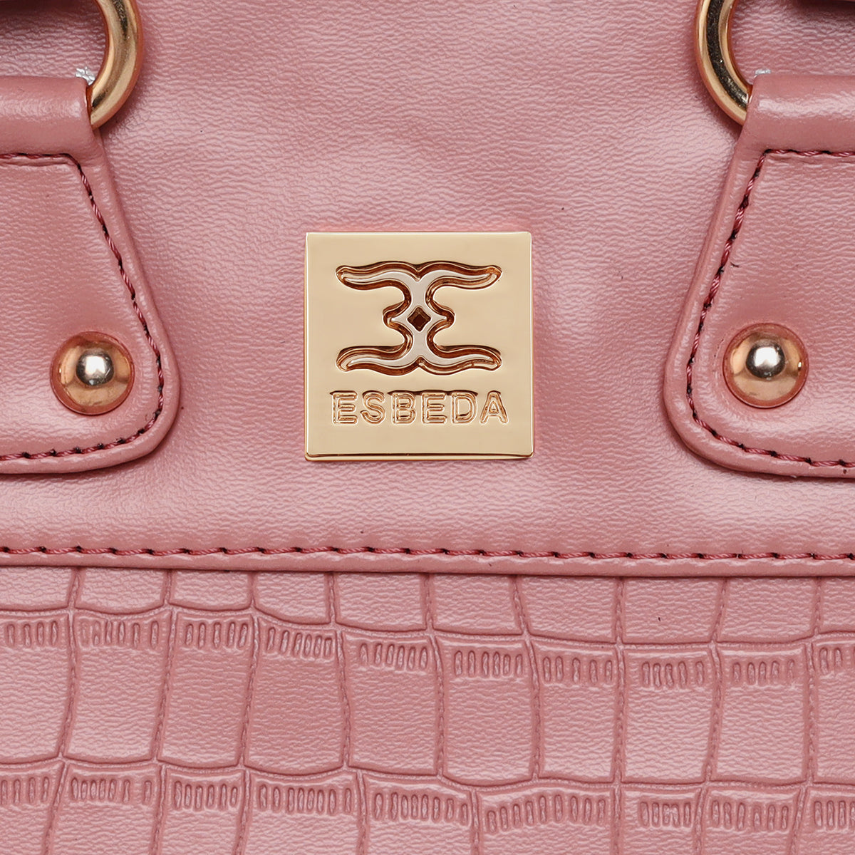 Croco Pattern Handbag For Womens