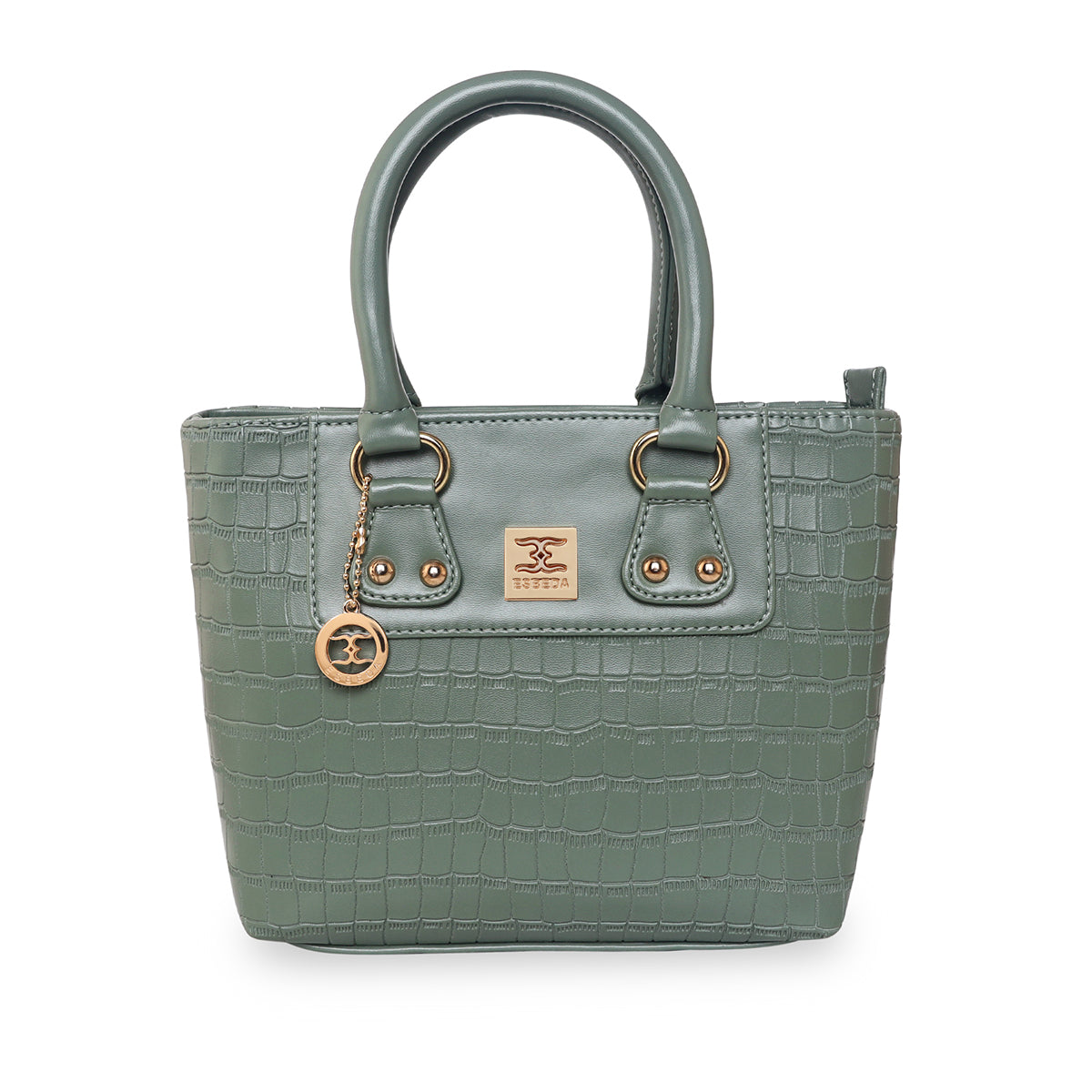 Croco Pattern Handbag For Womens