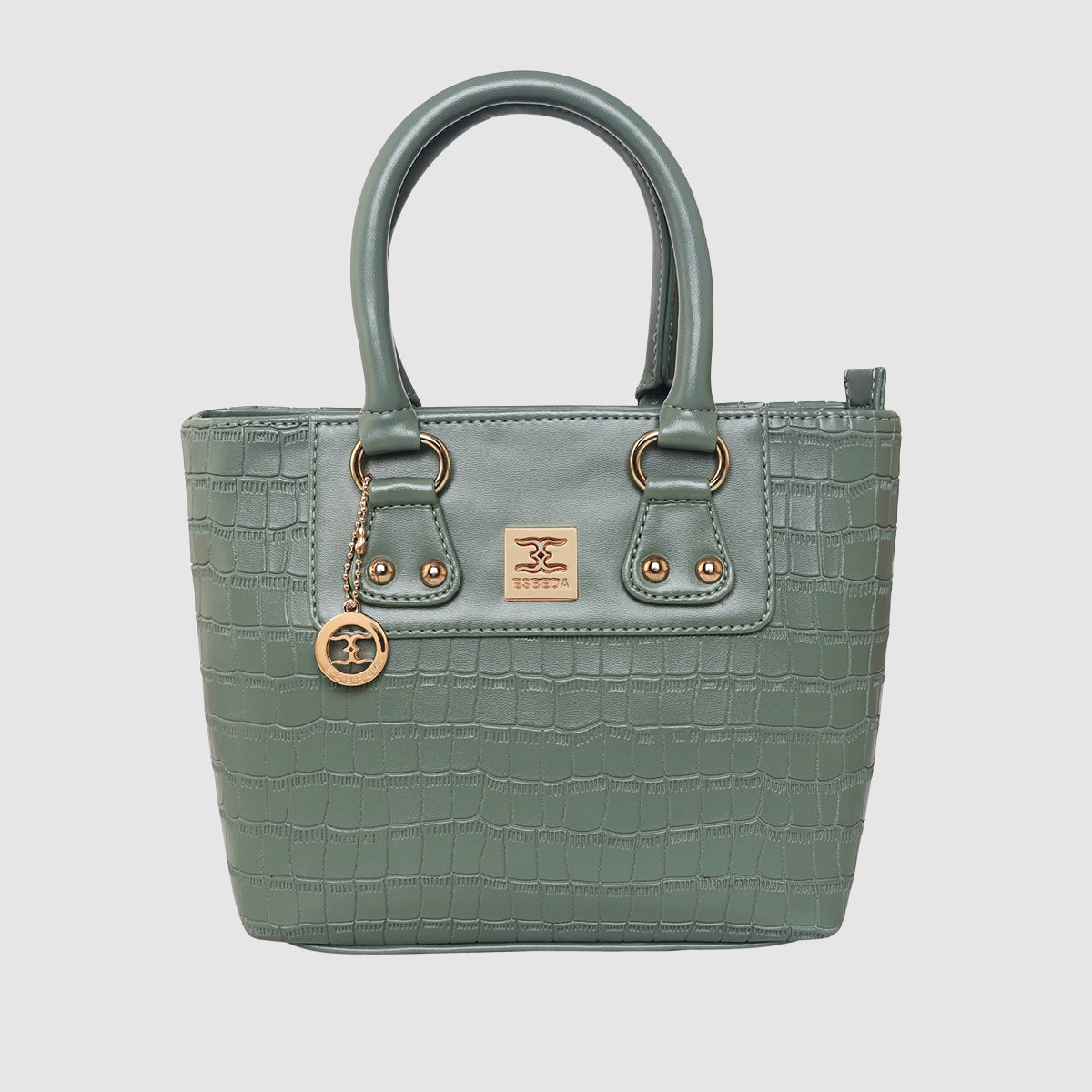 Croco Pattern Handbag For Womens