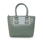 Croco Pattern Handbag For Womens
