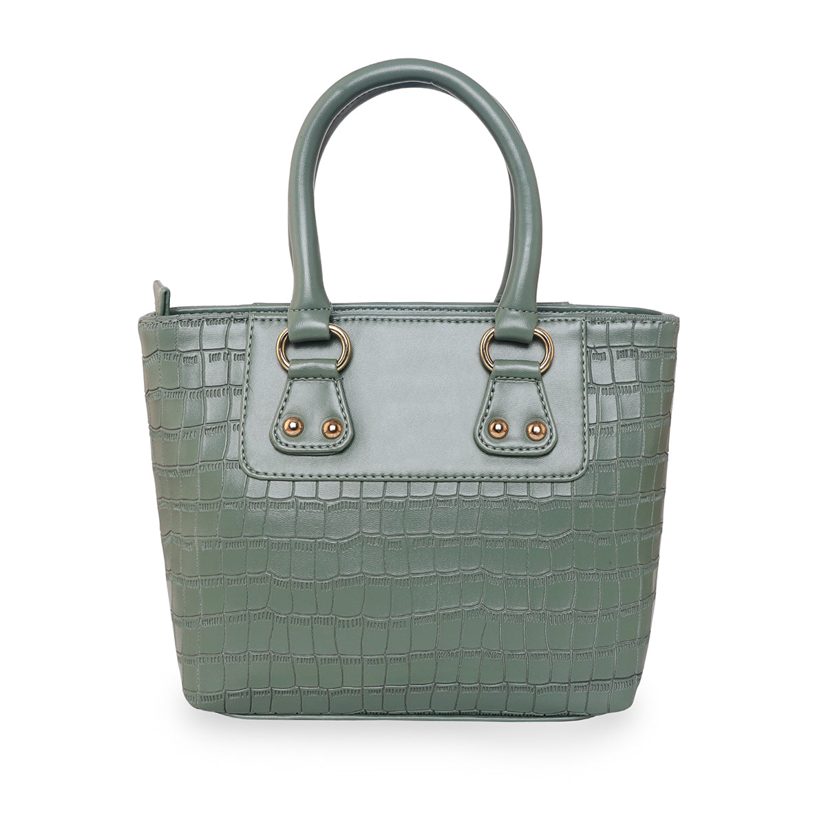 Croco Pattern Handbag For Womens