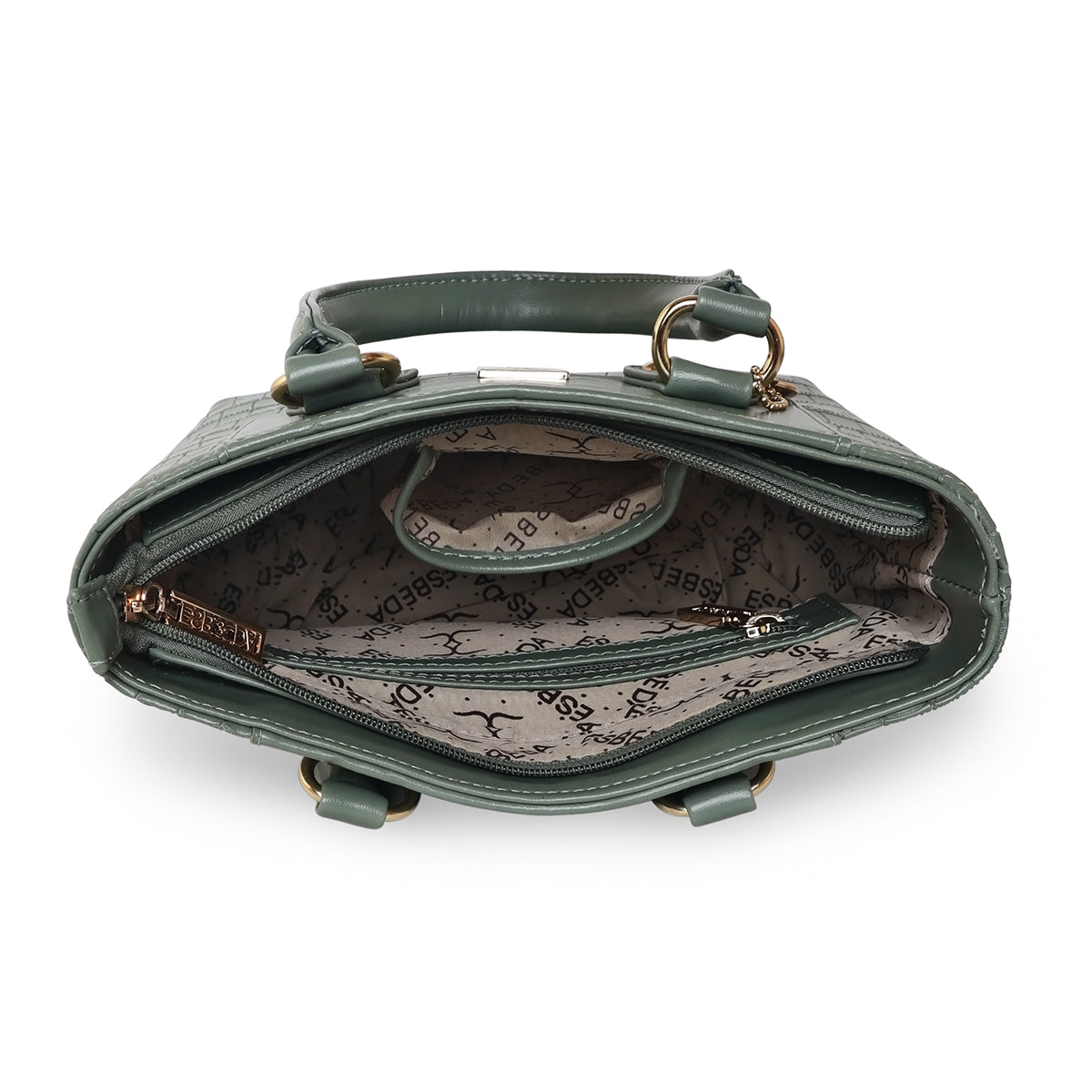 Croco Pattern Handbag For Womens