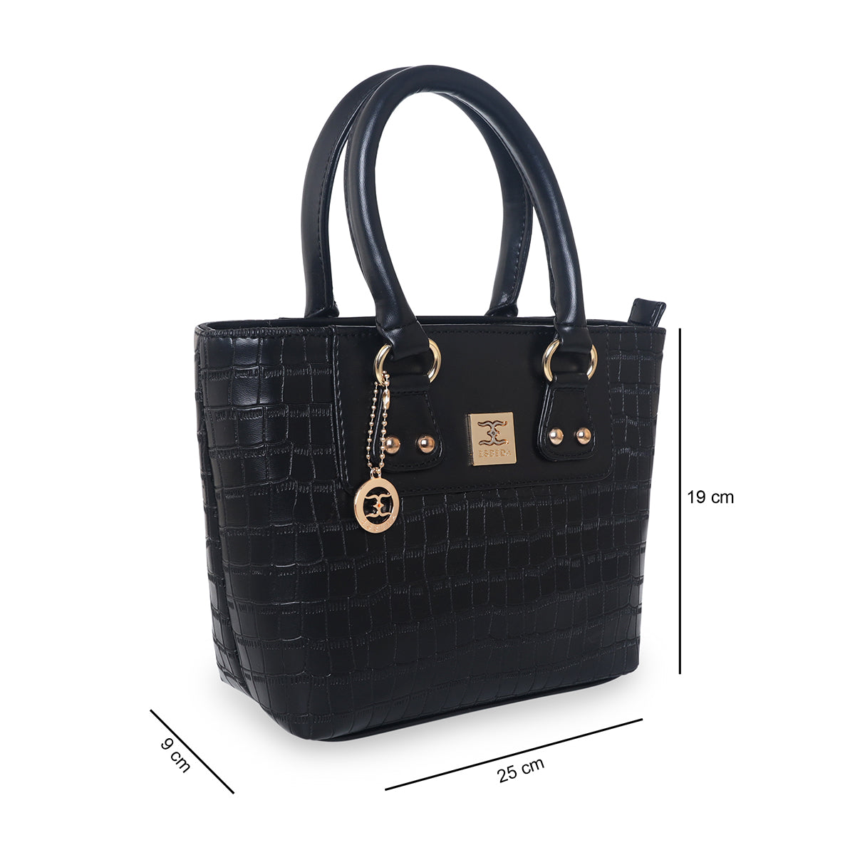 Croco Pattern Handbag For Womens