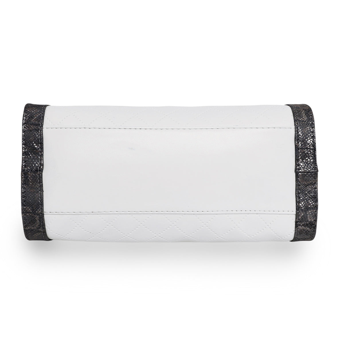 Printed Glitter Top Handle Structured handbag For Womens
