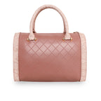 Printed Glitter Top Handle Structured handbag For Womens