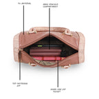 Printed Glitter Top Handle Structured handbag For Womens