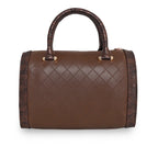 Printed Glitter Top Handle Structured handbag For Womens