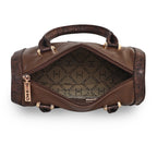 Printed Glitter Top Handle Structured handbag For Womens