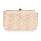 Glitter Shine Oval shape Clutch For Womens