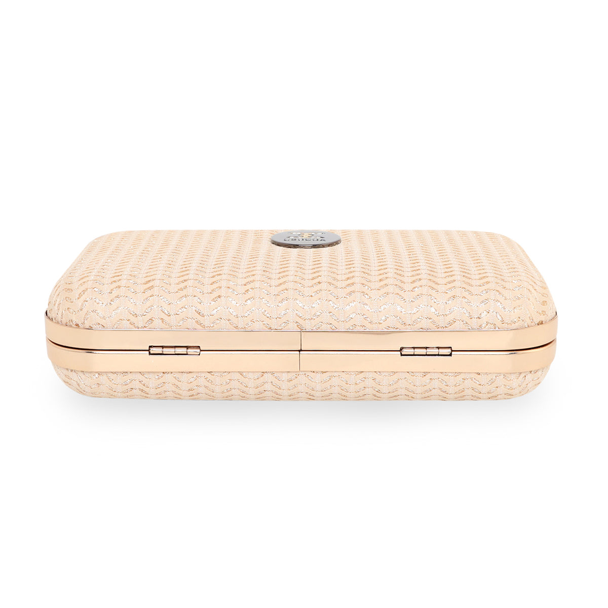 Glitter Shine Oval shape Clutch For Womens