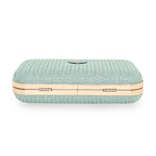 Glitter Shine Oval shape Clutch For Womens