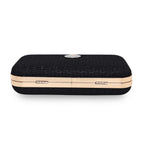 Glitter Shine Oval shape Clutch For Womens