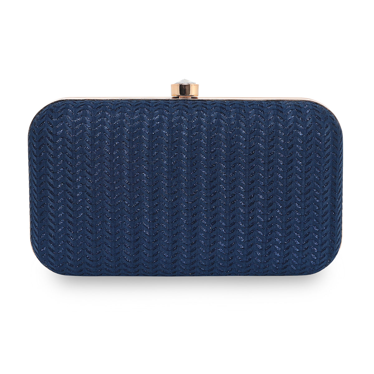 Glitter Shine Oval shape Clutch For Womens
