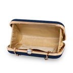 Glitter Shine Oval shape Clutch For Womens