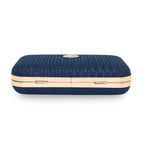 Glitter Shine Oval shape Clutch For Womens