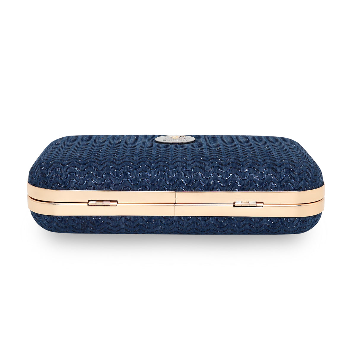 Glitter Shine Oval shape Clutch For Womens