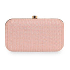 Glitter Shine Oval shape Clutch For Womens
