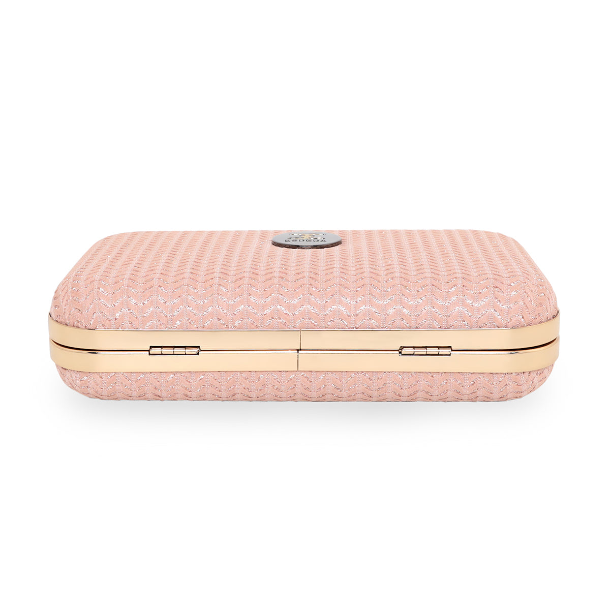 Glitter Shine Oval shape Clutch For Womens