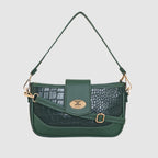 Croco Texture Crossbody Slingbag For Womens