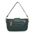 Croco Texture Crossbody Slingbag For Womens