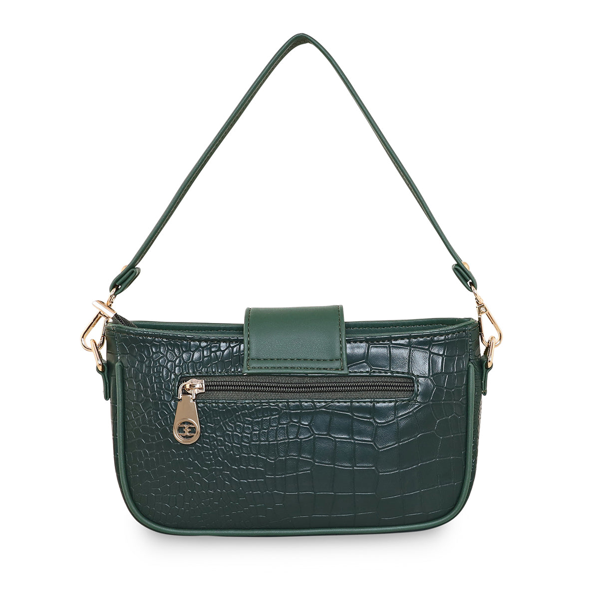 Croco Texture Crossbody Slingbag For Womens
